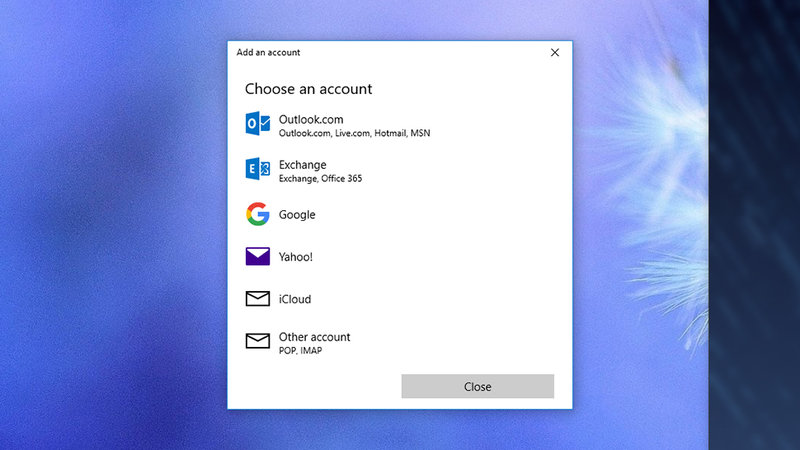 Windows Mail is simple but manages multiple accounts very well. (Image: Screenshot)